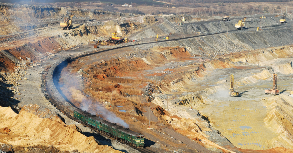 Metinvest Petrovo Ore Pit Mine by Anton Blashchuk