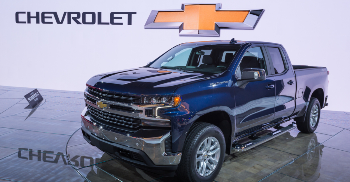 Свкрхпрочная сталь использована для Chevrolet Silverado 2019 © shutterstock.com