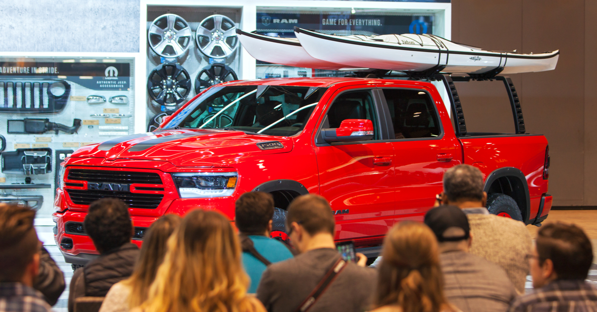 Автопроизводители использовали 98% AHSS в корпусе RAM 1500 2019 © shutterstock.com