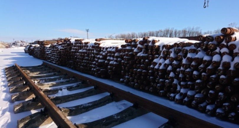 Фото – «Укрзалізниця» продала на торгах 2,3 тыс. т лома на 14,4 млн грн