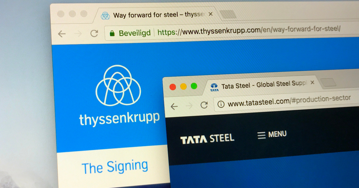 Tata Steel и Thyssenkrupp откладывают слияние © shutterstock.com