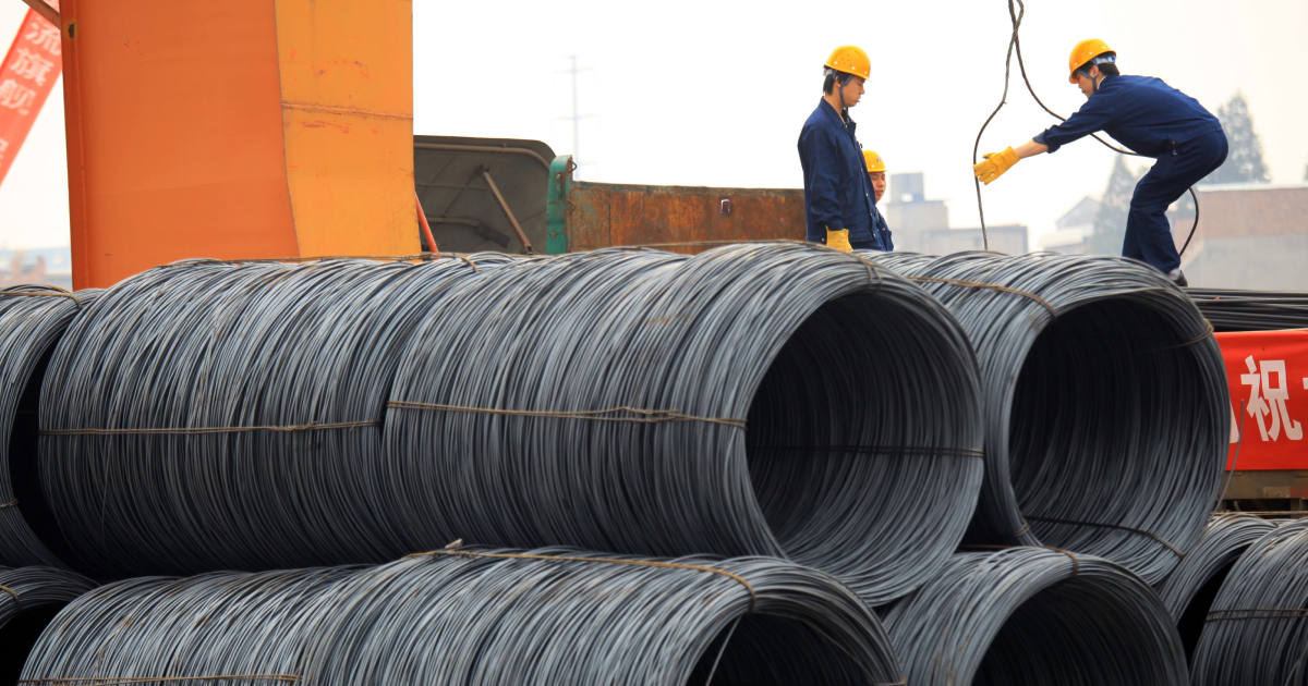 В Китае падает спрос на металлургическую продукцию согласно индексу деловых ожиданий CSLC(с) www.shutterstock.com