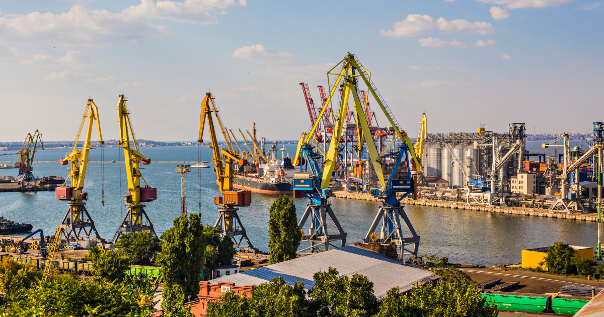 Азовские порты потеряли 6 млрд грн из-за агрессии России (с) shutterstock.com
