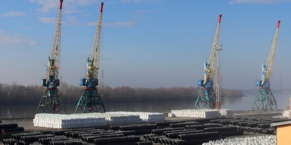 Фото – Порт Ізмаїл пов’язує спад перевалки з кризою в металургії