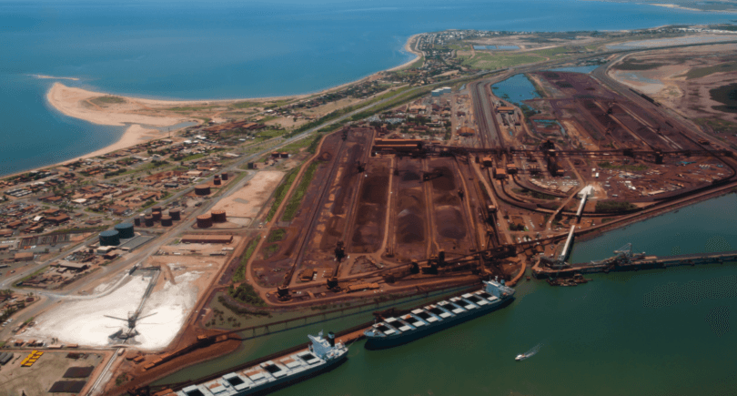 Австралия: Порт-Хедленд в 2019 году нарастил экспорт руды на 1,4% (c) shutterstock.com