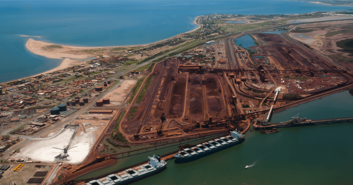 Австралия: Порт-Хедленд в 2019 году нарастил экспорт руды на 1,4% (c) shutterstock.com