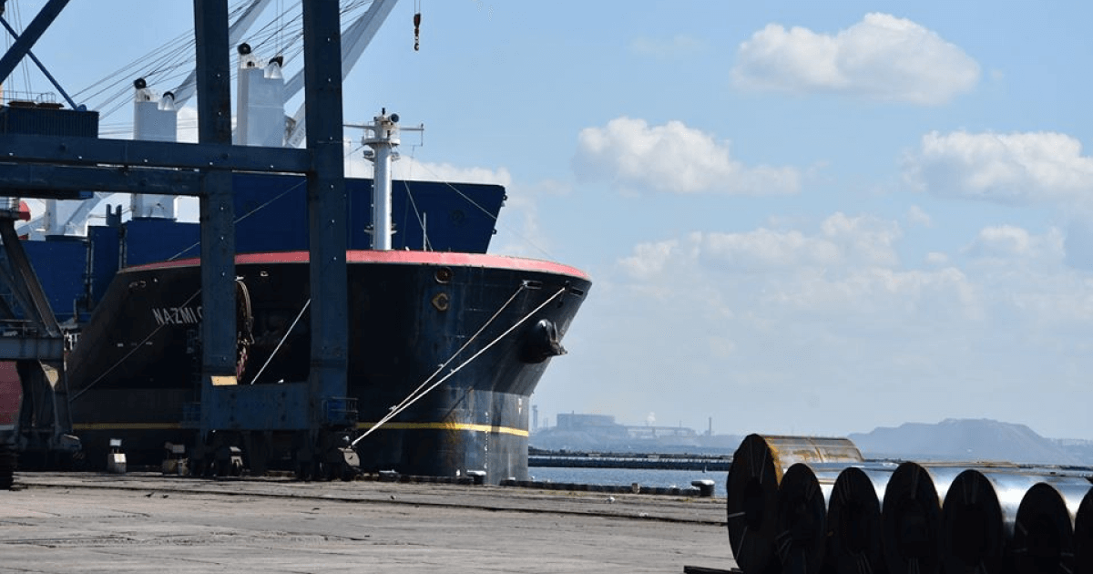 Мариупольский порт в январе-июле нарастил перевалку грузов на 23,3% (c) marport.net