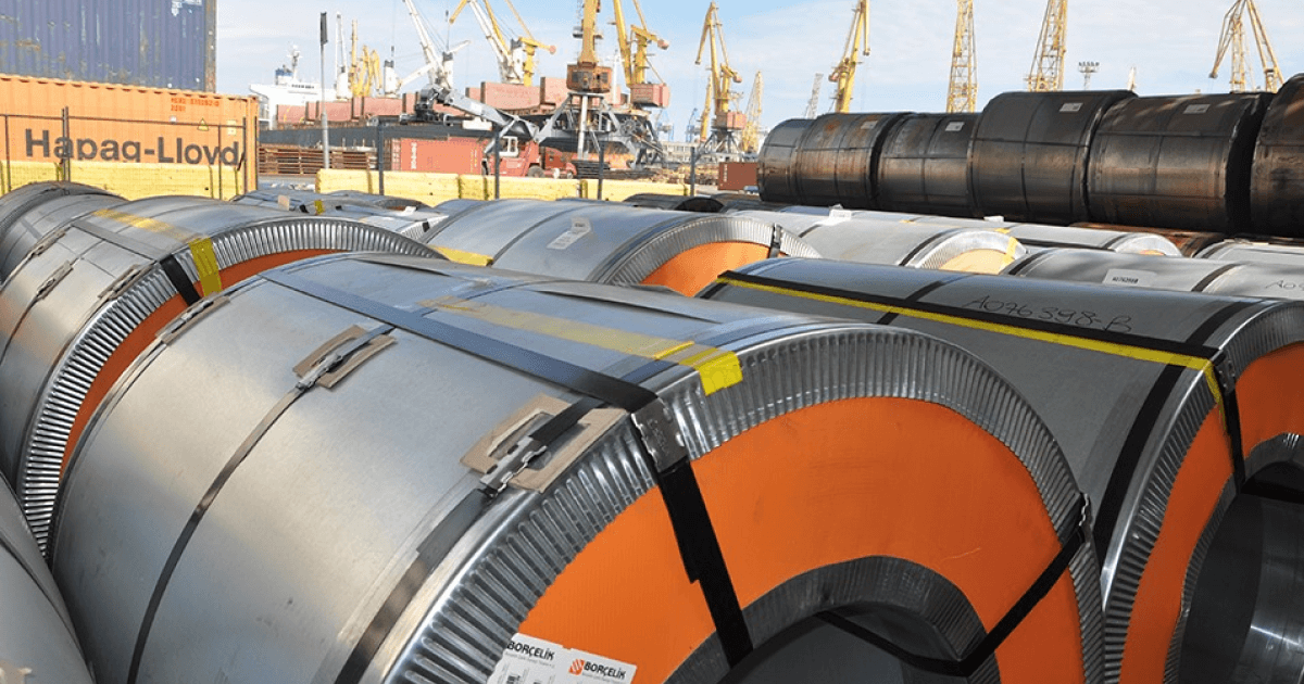 Одесский порт в январе-октябре нарасти перевалку металлопродукции на 34%