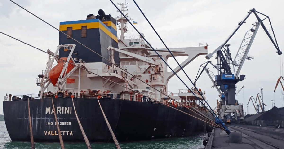 Порт «Південний» с начала года перевалил рекордные 58,5 млн т грузов
