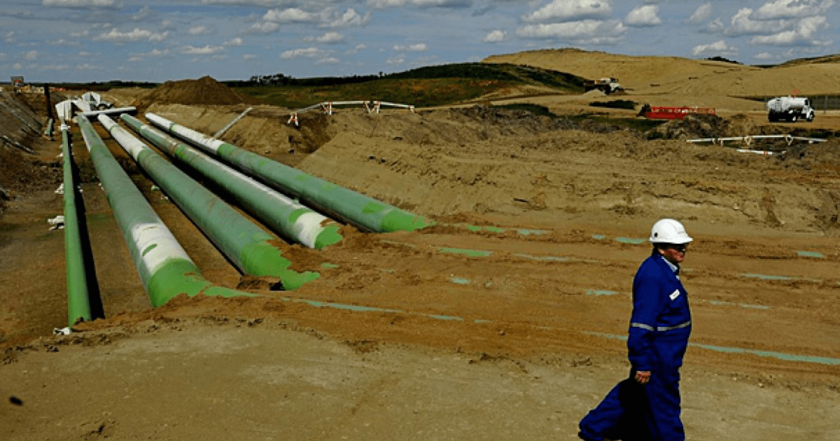 Ликвидация нефтепровода «Кистоун» может принести до 48 тыс. лома (c) Washington Post