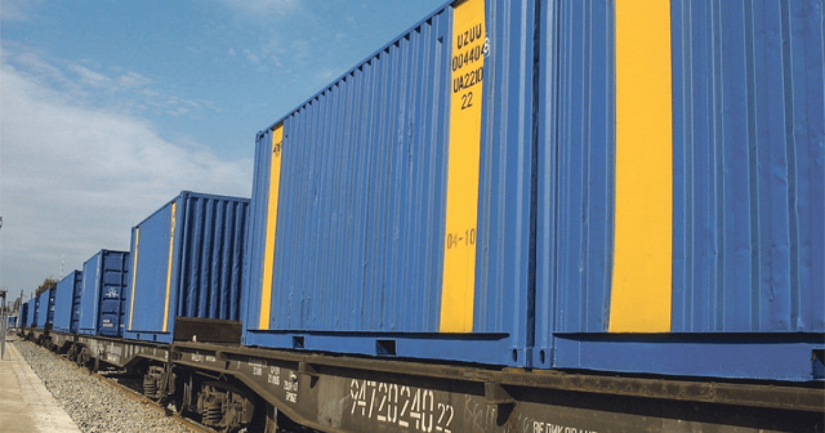 «Укрзалізниця» намерена нарастить долю контейнерных перевозок до 15%