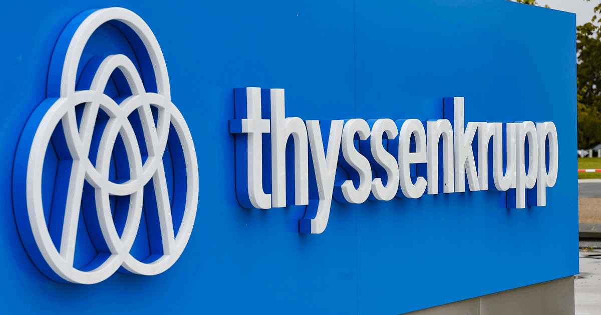 ThyssenKrupp остановил прокатный стан на заводе в Германии (c) WSJ