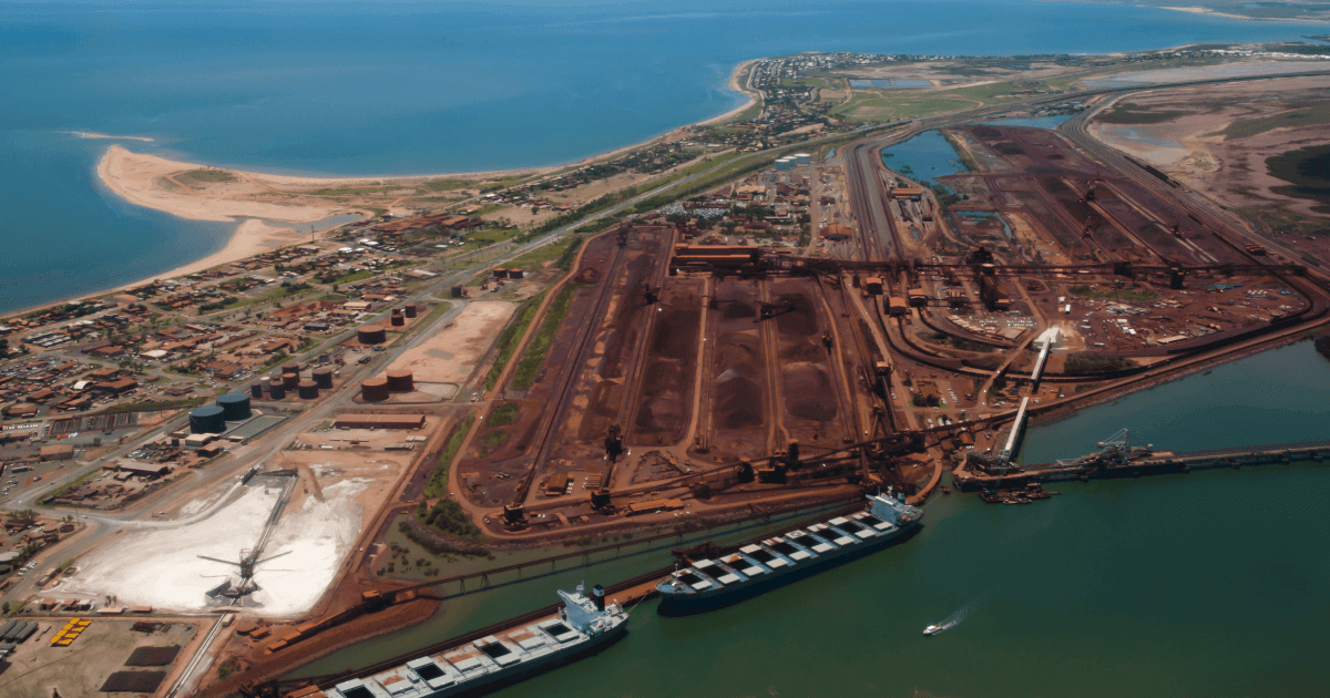 Австралийский Порт-Хедленд в марте нарастил экспорт руды на 24,5%