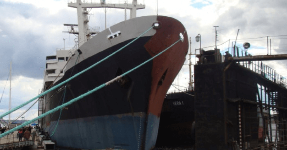 Учебное судно «Святая Ольга» продают на лом за 7 млн грн (с) ЦТС