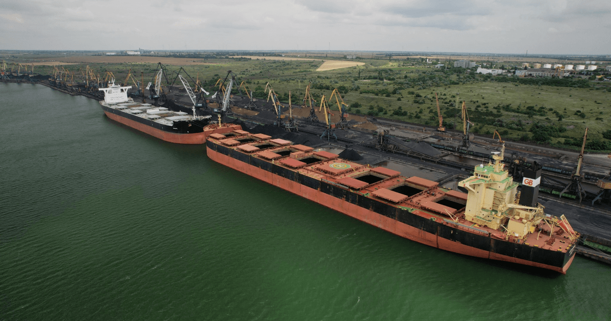 В июне экспорт руды через морпорты Украины сократился на 19%
