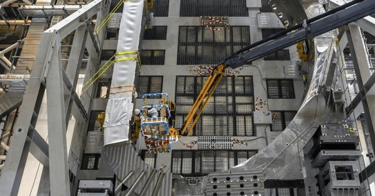 «Сентравис» поставит трубы для строительства реактора ITER (с) facebook.com/CentravisProductionUkraine