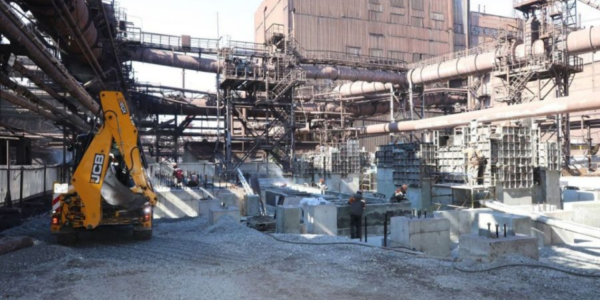 Фото – ММК ім. Ілліча спрямував $27 млн ​​на будівництво комплексу газоочисток домни №4