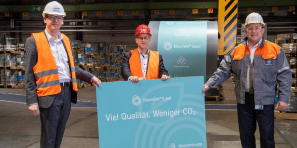 Фото – Thyssenkrupp впервые поставила «зеленую» сталь группе SGB-SMIT