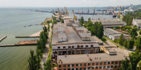 Фото – Азовский судоремонтный завод разрушен – Мариупольский горсовет