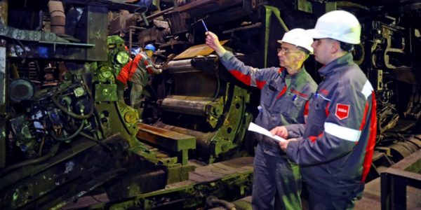 Фото – «Запорожсталь» вложила в ремонт цеха горячей прокатки 30 млн грн