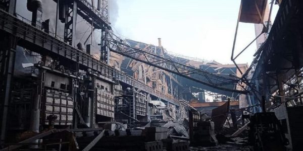 Фото – Вследствие обстрела уничтожено оборудование цеха «Энергомашспецстали»