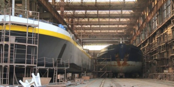 Фото – Smart Maritime Group тимчасово зупинила роботу Херсонської верфі