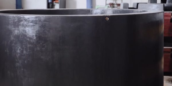 Photo – KMRP produced a model for casting a 43-ton trunnion