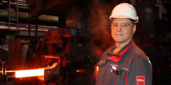 Photo – Kametstal set up the production of round bars for machine building and blacksmithing