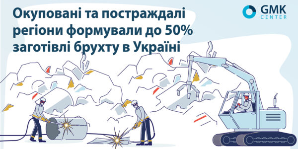 Фото – Оккупированные и пострадавшие регионы формировали до 50% заготовки лома в Украине