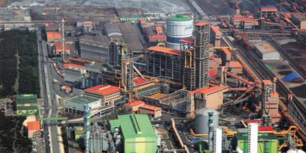 Photo – POSCO shut down a plant in South Korea due to a fire