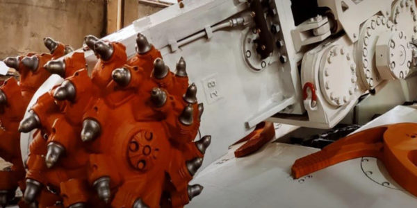 Photo – Corum Group produced the second tunneling combine after the relocation