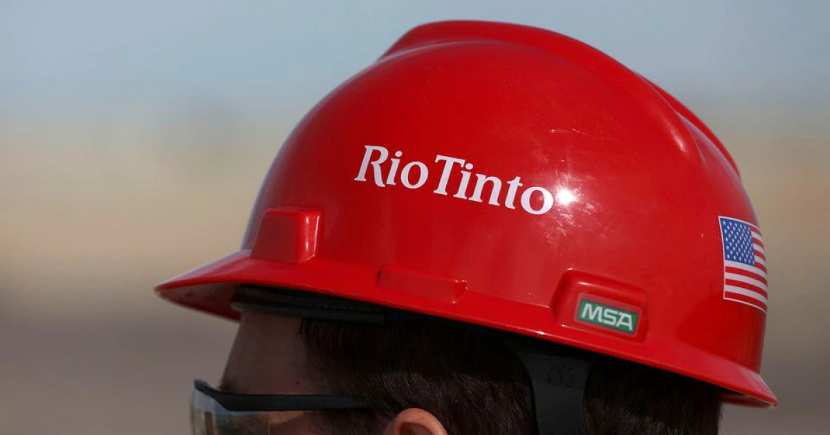 Rio Tinto increased iron ore production by 2% q/q in Q2