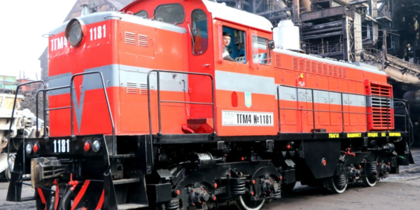 Photo – Kametstal returned two diesel locomotives to work after overhaul