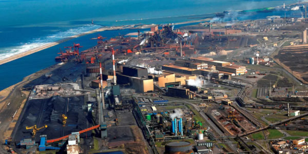 Photo – ArcelorMittal Dunkirk was affected by a fire at BF №4