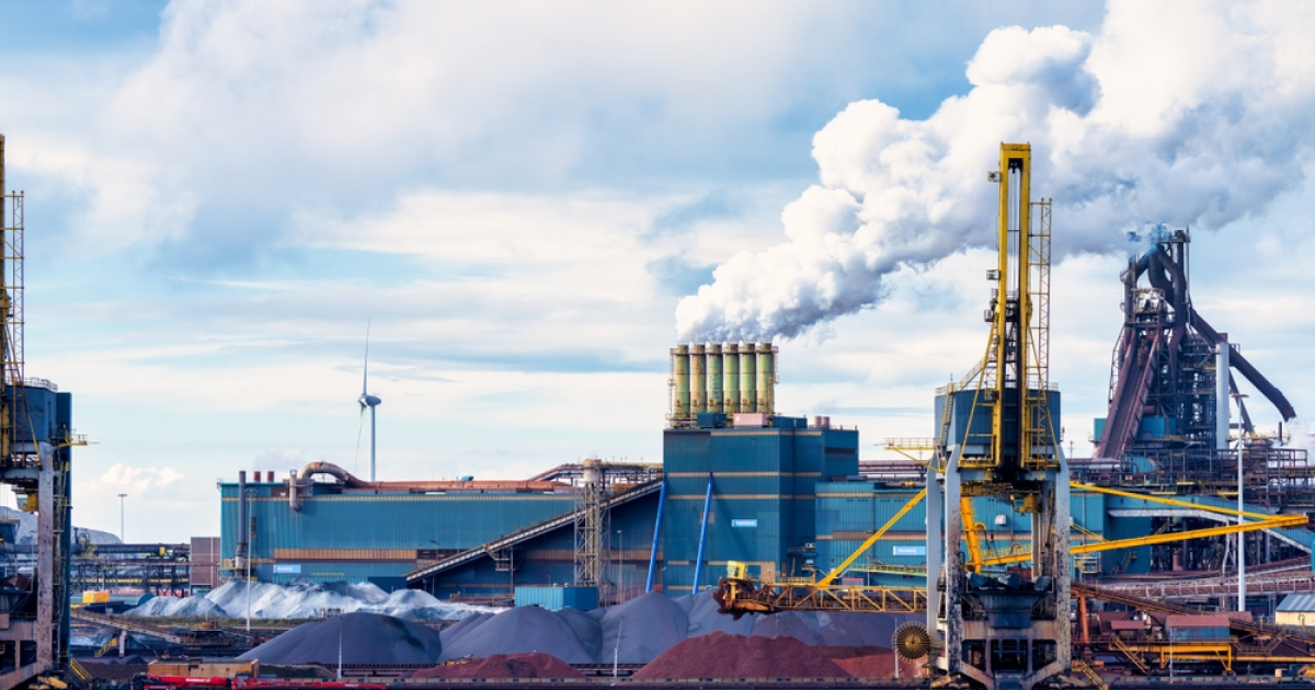 The Tata Steel steelworks in IJmuiden, Velsen, North Holland, Netherlands,  largest industrial area in the Netherlands, 2 blast furnaces, 2 coking plan  Stock Photo - Alamy