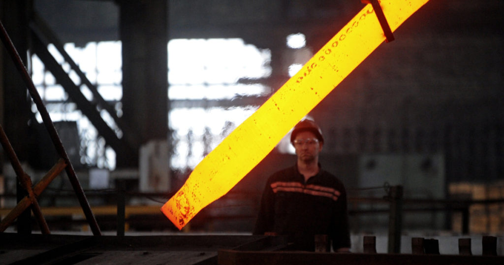 Kametstal has resumed the operation of a rolling mill after an 8seat