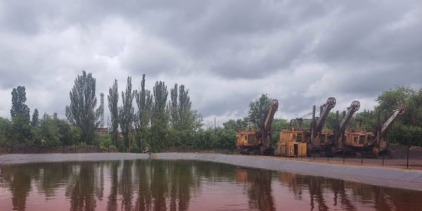 Фото – «Рудомайн» обеспечивает производственные процессы водой из собственного озера