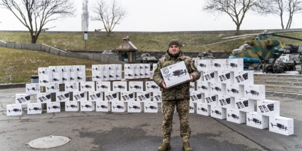 Фото – «Метинвест» передал ВСУ уже более 1500 современных БПЛА