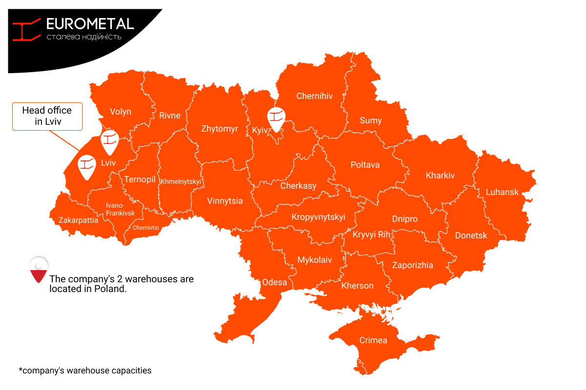 Eurometal — Information about Ukrainian iron and steel producers