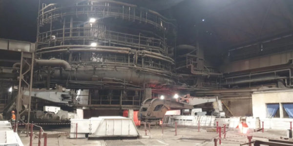 Фото – «АрселорМиттал Кривой Рог» завершил ремонт доменной печи №6