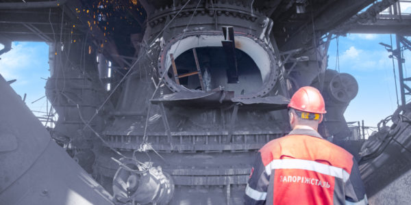 Фото – «Запорожсталь» остановила на капремонт доменную печь №4