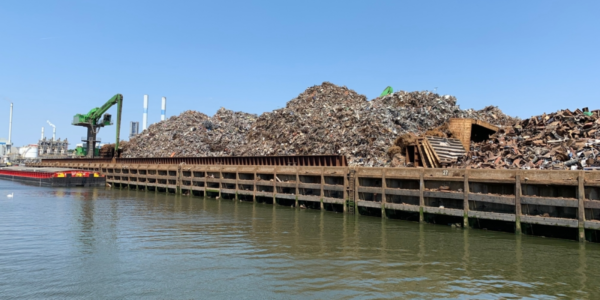 Photo – Port of Rotterdam increased its ore and scrap transshipment by 12.6% y/y in the first half of the year