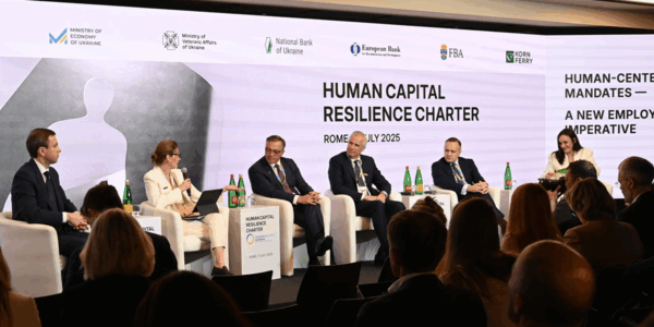 Фото – «Метінвест» підписав Хартію стійкості людського капіталу на конференції в Римі