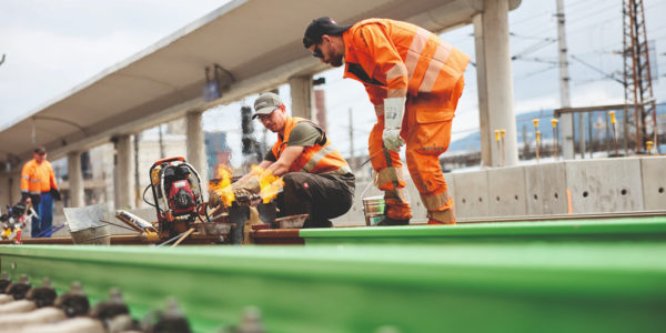 Photo – Voestalpine has manufactured the world’s first hydrogen-based railway rail