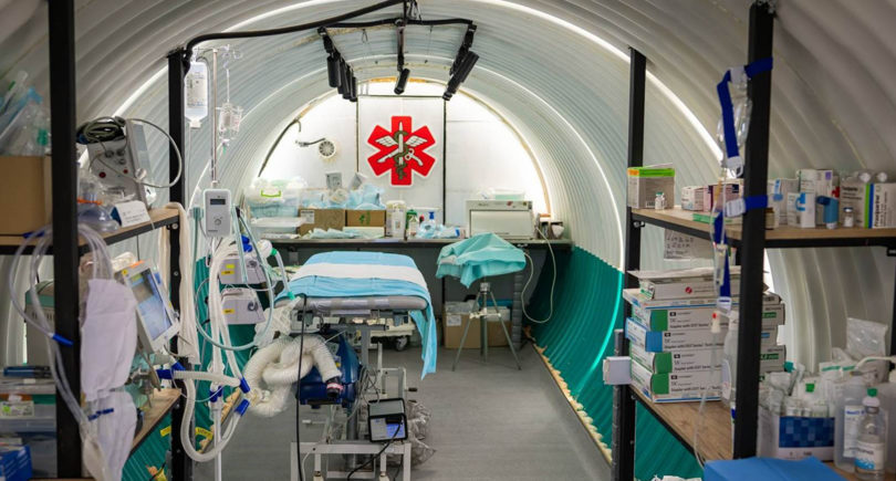 Фото – «Метінвест» побудував другий підземний шпиталь нової конфігурації для ЗСУ