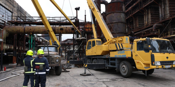 Photo – Kametstal starts overhaul of gas pipeline for coke production