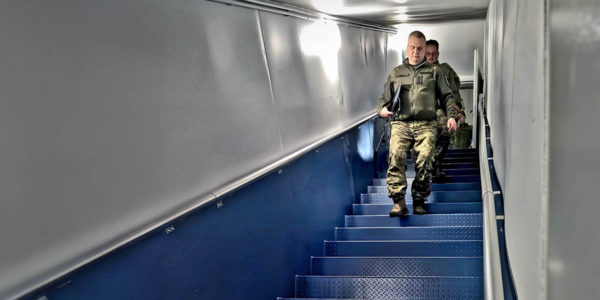 Photo – Metinvest has built Ukraine’s first underground training hub for military personnel