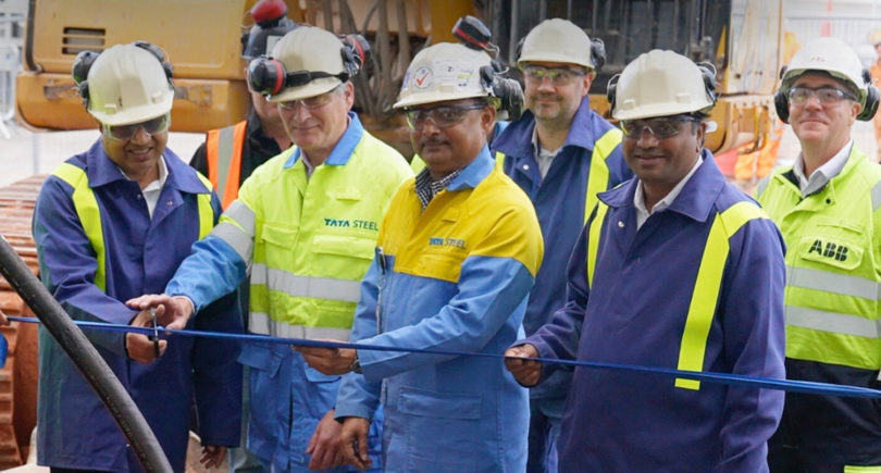 Фото – Tata Steel UK розпочала будівництво нової лінії травлення у Порт-Толботі