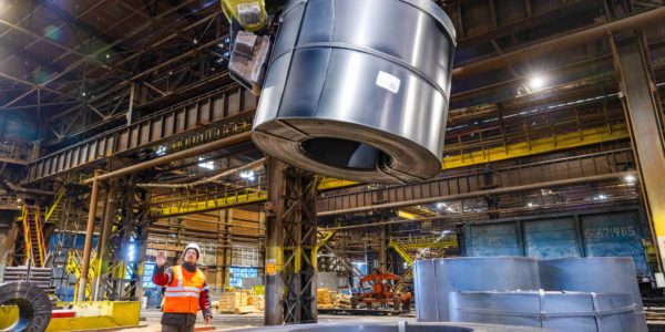 Photo – Zaporizhstal has begun shipping rolled products to Metinvest’s Romanian pipe plant