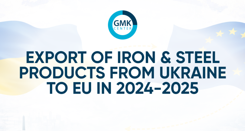 Photo – Exports of rolled steel products from Ukraine to the EU in 2025 amounted to 2.65 million tons